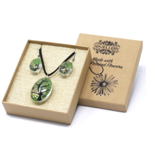 Pressed Flowers - Tree of Life set - Green  (PFJ-03)