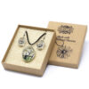 Pressed Flowers - Tree of Life set - White  (PFJ-04)