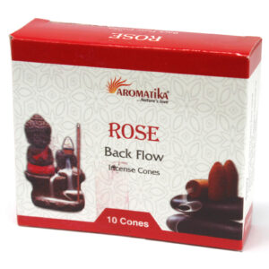Aromatica Backflow Incense Cones - Rose  (AromaBF-07)