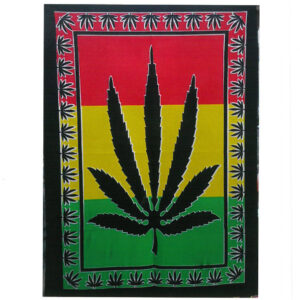 Cotton Wall Art - Herbal Leaf  (CWA-02)