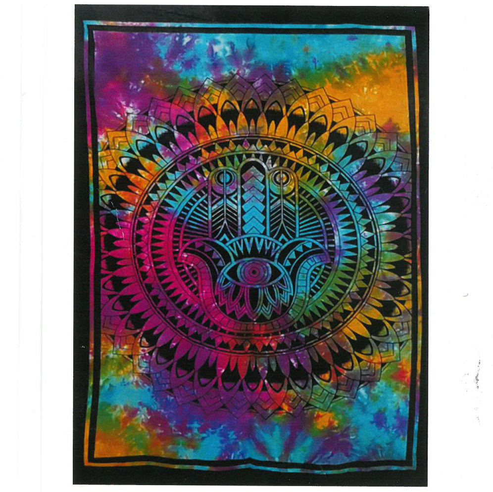 Cotton Wall Art - Hamsa Hand  (CWA-14)