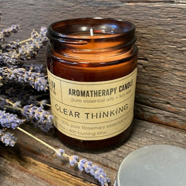 Aromatherapy Soy Candle 200g - Clear Thinking (ASC-02)