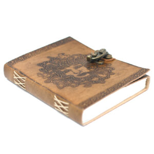 Leather Greenman Notebook (20x15 cm)  (LBN-01)