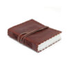 Leather Book of Thoughts with Wrap Notebook (15x10")  (LBN-07)