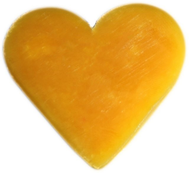 Heart Guest Soaps - Orange & Warm Ginger  (AWGSoap-05)