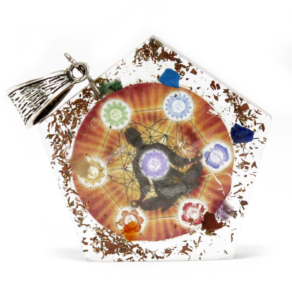 Orgonite Power Pendant - Octagon Chakra (OPP-01)