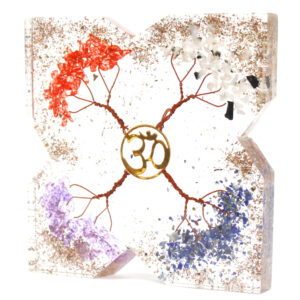 Orgonite Desk Power Packs - 4 Tree Copper Attractor - Lrg (ODesk-04)