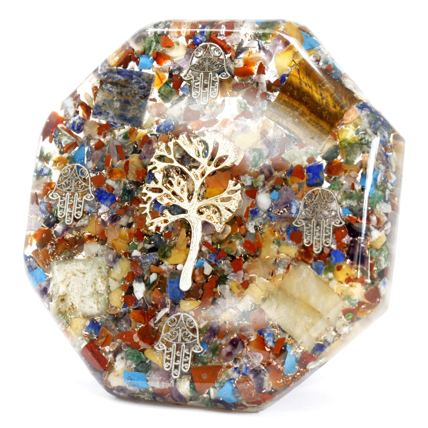 Orgonite Desk Power Packs - Tree of Life - Lrg  (ODesk-03)