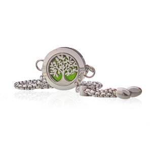 Aromatherapy Jewellery Chain Bracelet - Tree of Life - 20mm  (AromaJ-21)