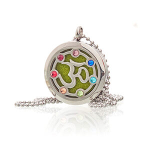 Aromatherapy Jewellery Necklace - OM Chakra - 30mm  (AromaJ-19)