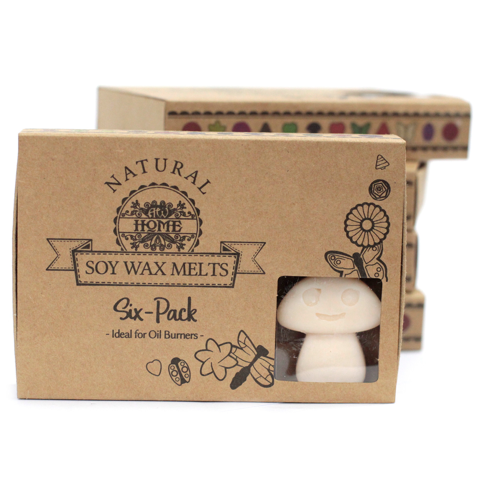 Gift Set of 6 Wax Melts  - Vanilla Nutmeg  (LWMelt-10)