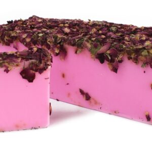 Rose & Rose Petals - Soap Loaf  (HCS-13L)