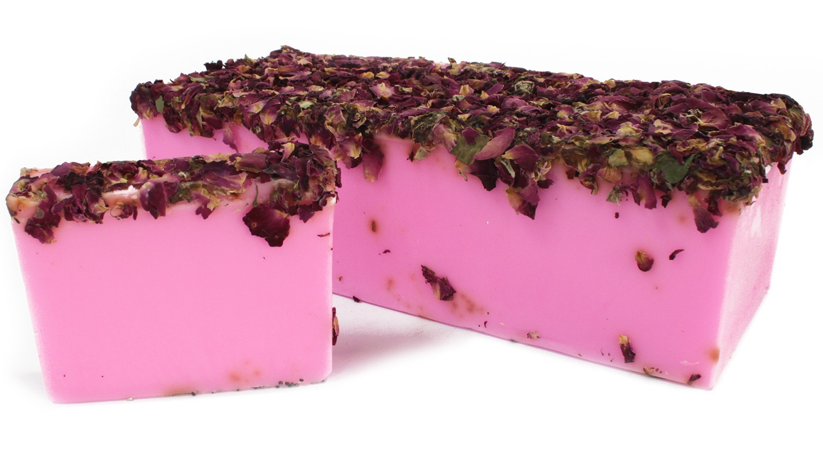 Rose & Rose Petals - Soap Loaf  (HCS-13L)
