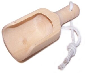Mini Wooden Scoops  (HMSDS-36)