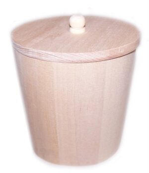 Small Wooden Display Tubs - 95mm  (HMS-37)