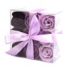 Set of 9 Soap Flower - Lavender Roses  (LSF-09)