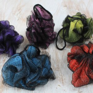Parisian Luxury Scrunchies 5 asst (display tube) - 35gm  (SCRDT-04)