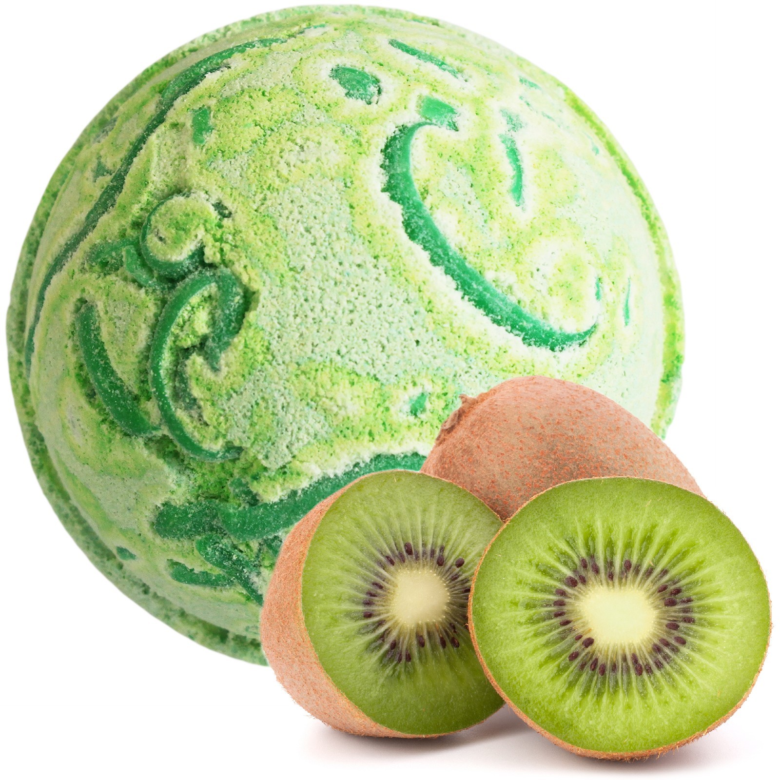 Tropical Paradise Coco Bath Bombs - Kiwi Fruit (TPCB-06DS)