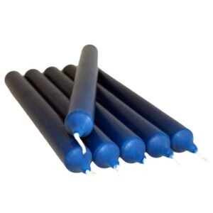 Navy Blue Dinner Candles Bulk (100)  (DCBulk-05)