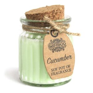 Cucumber Soy Pot of Fragrance Candles  (SoyP-03)