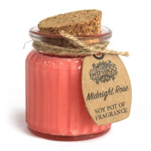 Midnight Rose Soy Pot of Fragrance Candle  (SoyP-10)