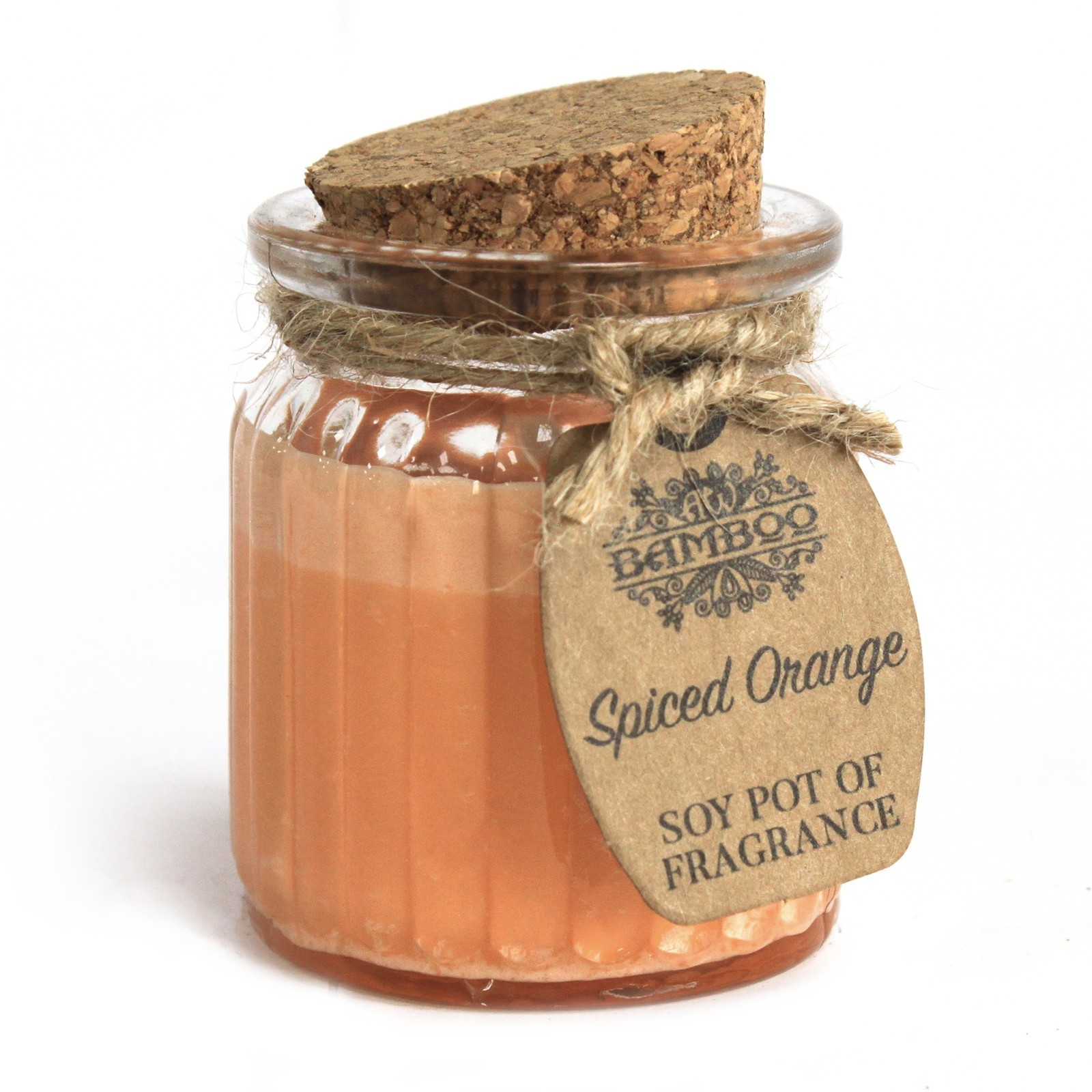 Spiced Orange Soy Pot of Fragrance Candle  (SoyP-14)