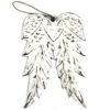 Hand Crafted Double Angel Wing - 31cm  (AWL-03)