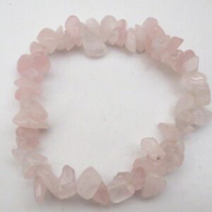 Chipstone Bracelet - Rose Quartz  (AWCB-05DS)