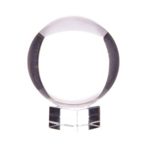 Crystal Ball on Stand 80mm  (AWCball-05)
