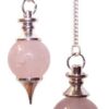 Sphere Pendulum - Rose Quartz  (BallMP-01)