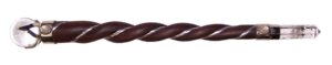 Twisted Wood and Rock Quartz Wand (HWand-01)