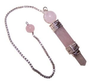 Three Piece Pendulum - Rose Quartz (SpecMP-09)