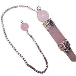 Three Piece Pendulum - Rose Quartz  (SpecMP-09)