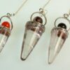 Rock Crystal Cone & Silver Ring - Asst  (SpecMP-31)