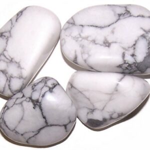 Pack of 24 L Tumble Stone - Howlite