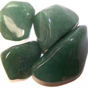Pack of 24 L Tumble Stones - Quartz Green L  (TBm-11)