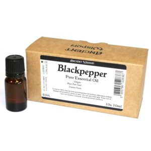 10x 10ml Blackpepper Essential Oil  Unlabelled  (EOUL-15)