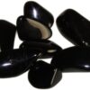 Pack of 24 L Tumble Stones - Black Tourmaline  (TBm-43)