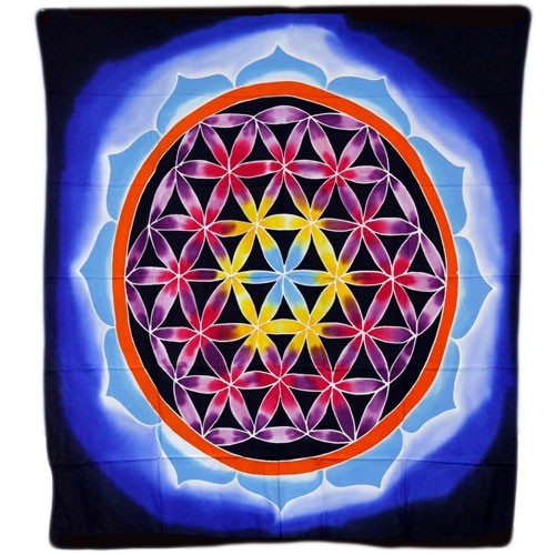 Flower of Life and Love 107x103cm  (Bwax-10)