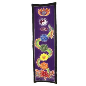 Chakra Drop Banner - Dragon 175x53cm  (Bwax-19)