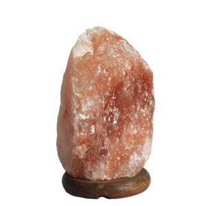 Quality Natural Salt Lamp - & Base apx 2-3kg (QSalt-12)