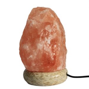 Quality USB Natural Salt Lamp - 11.5 cm (white light) (QSalt-46)
