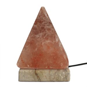USB Pyramid Salt Lamp - 9 cm (multicolored light)  (QSalt-49)