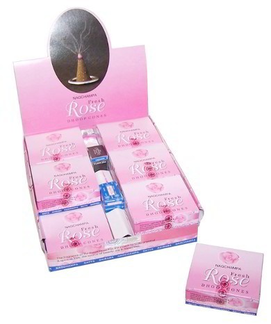 Fresh Rose Dhoop Cones  (EID-33)