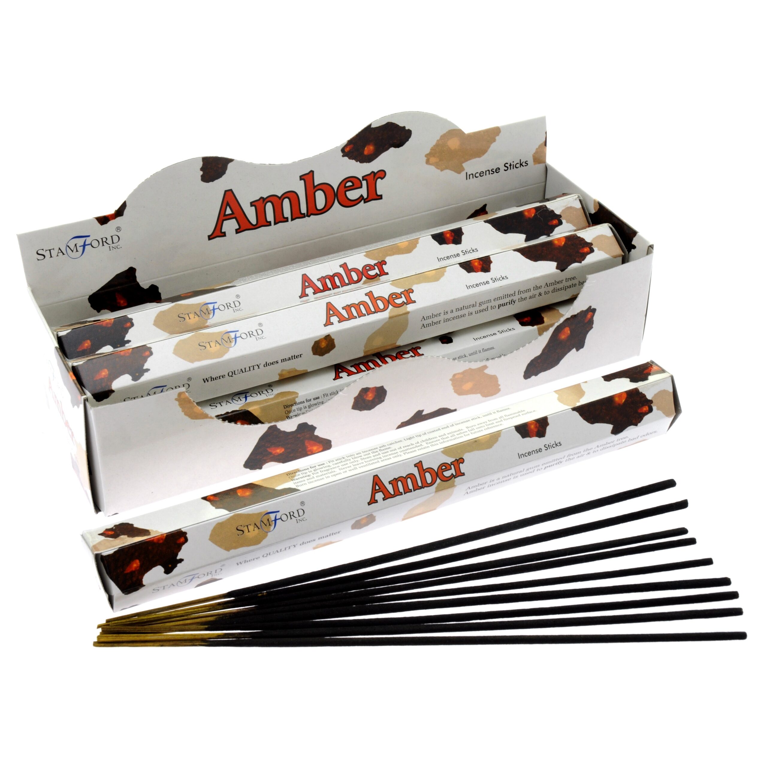 Amber  Premium Incense Sticks  (StamFP-39)